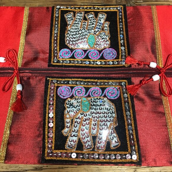 Carousell Sequence Elephant Print Tissue Box Cover - Picture 2 of 4